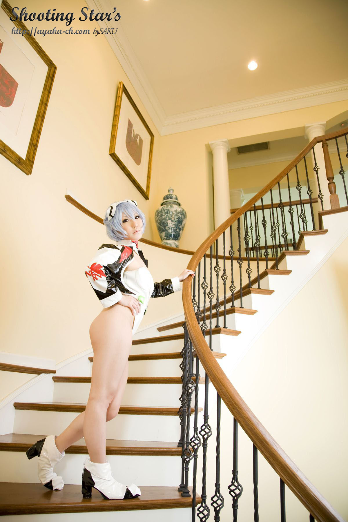 [Cosplay]  Evangelion - Big Tits Rei Ayanami 2